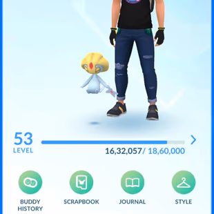 🔥336 SHINY 💎 1.6 STARDUST [] LEGENDARY HUNDO UXIE [] LEVEL 53 [] 7 LEGENDARY [] 505 POKEMON [] RENAME AVAILABLE [] AVA - Image 1