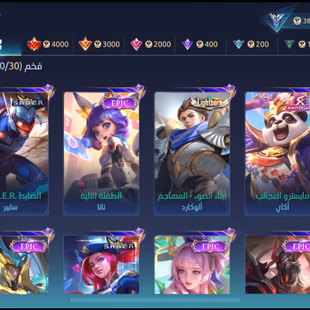 MLBB Account with 155 Skins Rare and Epic Best Price Instant Delivery - Image 4