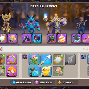 Full warranty-Secure account -Th 16 full max -level 202 -Equipment Epic 12 - Magic Items-heroes 95/95/61/70/45- - Image 4