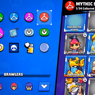 14k cups, 58 brawlers, 6 legendary brawlers, 7 11 strength, 7 hypers, 100 skins, description - Image 6