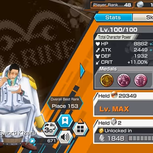 [4191][IOS+ANDROID] 15 EX META - HB 38 - Blackbeard + Light Luffy + Kizaru + Garp + Roger + Kuzan + Kaido + Shanks  - Image 5