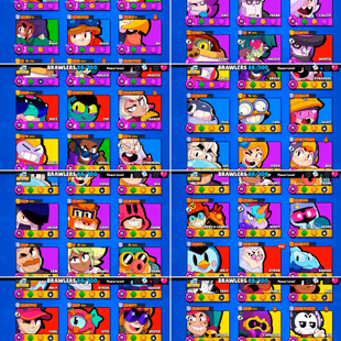 🔥EXCLUSIVE 46 MAX BRAWLER🔥 53K TROPHY | 16 HYPERCHARGE |REST BRAWLER LVL 9-8 | 175 BEST SKINS | CHECK PHOTOS | INSTANT - Image 3