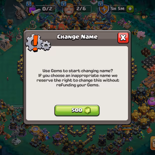 🚀SUPER LEGENDARY TH17🚀EPIC EQUIPMENTS | 500 GEMS FOR NAME CHANGE | MAGIC ITEMS | SAFEST ACCOUNT | INSTANT  DELIVERY | - Image 4