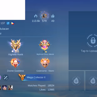 [IOS/ANDROID] CEL LVL 137 | 131 HEROES | 527 SKINS | MEGA 2 | IMMORTAL BEST | COLLAB SKINS | 6 LEGEND INC GRANGER LESLEY - Image 7