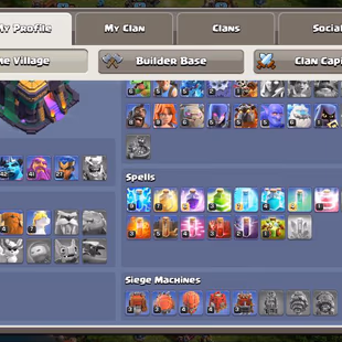 🚀SUPER LEGENDARY TH14🚀EPIC EQUIPMENTS | HEROS LVL 74-82-42-41-27 | INSTANT DELIVERY | - Image 2