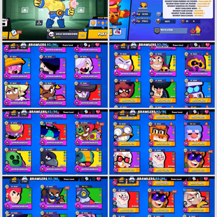 COMBO OFFERS COC N BS | TH13 | 618-CWL MEDALS | 76793 TROPHIES | 35-MAX BRAWLERS | 236 SKINS |  628 PINS | 160 SPRAYS - Image 2
