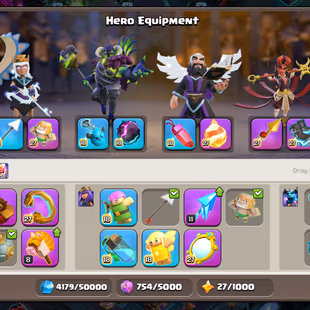 🌟 5 HEROES MAXED | NEW HERO 14 🌟 TH 18 MAX DEFENCE | PROFILE MAX -2 | 8X EPIC EQUIPMENT MAX | STACKED MAGIC ITEMS - Image 7