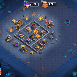 🔥 [PREMIUM TH 15 ONE HERO 3 LVL LEFT ALMOST MAX ]🔥 HEROS LVL 62-67-47-47-20|| BLUE WALLS - DEFENCE CHEAP PRICE 5xEPICS - Image 8