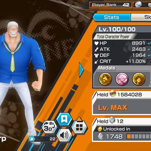 [4076][IOS+ANDROID] 20 EX META - Kizaru + Blackbeard + Garp + Light Luffy + Law + Kaido + Roger + King Luffy + Shanks  - Image 7