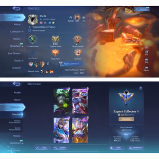 MOONTON | LV 98 ✨VENOM GROCK - SAINT SEIYA BADANG - DRAGON TAMER KIMMY - MEOWKIN JULIAN🔥 HERO 113 | SKIN 133 | BP 13K - Image 1