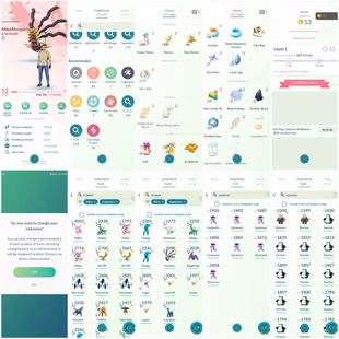 2.9M STAR DUST | LEVEL 52 | 23 SL TRADEABLE | 3 SHINY GINGANTAMAX | 1x SHINY SPECIAL BG | 1x SHINY ADVENTURE EFFECT  - Image 2