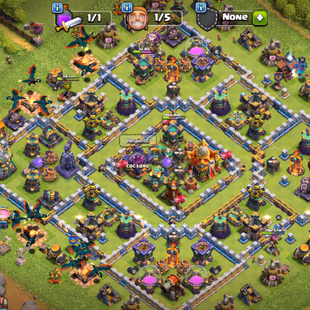  Xp:173 Th16 Donation account th14 defence max | Rename 500 gems | 5x epic equipment | 5 builder unlocked  | Instant - Image 2