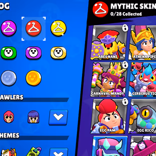 133 [2 MAX BRAWLS] [10 SKINS] [1241 TROPHIES] - Image 8