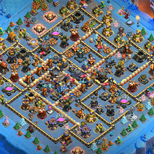 🔥Scenery Account🔥 Th18 High Defense || High Epic Equipment || Heroes 67-96-63-62-38 || 6 Builders || NC available - Image 1