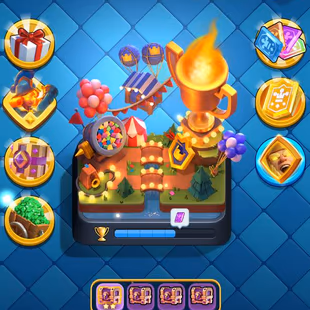 PREMIUM🔥 PREMAX 25 💎 ARENA 21 [] 2 ELITES [] 0 EVO [] 8303 TROPHIES [] XP51 [] 99 EMOTES [] INSTANT   - Image 2