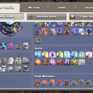||Th13 account fully maxed || 6th builder unlock|| Name change available|| 5 Epic equipment||  - Image 4