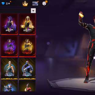 EP301|Lv60|5YearsOld|BooyahPassS678|65Char|244Costume|2LEGENDARYBUNDLE(Dark Paradox, Scorpio Void, Scorpio Void)|251Weap - Image 4