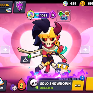 🍀 98 MAX || 373 SKINS 🏆 63 ACTIVE HYPERCHARGED || WITH CLASH ROYALE LVL63 || 98000 TROPHIES || - Image 3