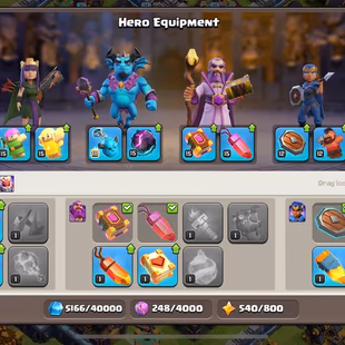 🎯LOW PRICE TH14🇺🇸 XP153 HEROES 62-64-51-51-29 FREE NC CWL946 STRONG EQUIPMENT FULL ACCESS - Image 8