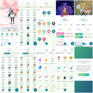 STARTER ACCOUNT | FUSED KYUREM | 2 SHINY LEGENDARY | 35 LEGENDARY | FREE RENAME | INSTANT DELIVERY. - Image 1