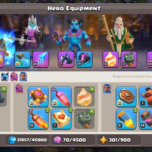 Th 15 Full Max|| Nothing left Defense || 5 Epic Equipment Max || All Epic Equipment || Builder Base Near Max | Best Deal - Image 7