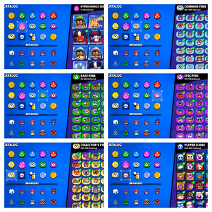 Trophy 79k💎Brawler 101x All💎Max Brawler 80x [] Hypercharge 77x [] Skins 507x [] Profile icones 565x [] 8064 Trophy Hit - Image 4