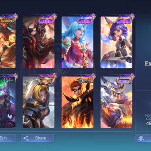 🔥129 Skins🔥 Level 67! Exquisite 1! Deluxe 15! Exceptional 25! Mythic Glory 57! High Level! Rare Account! - Image 2