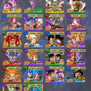 D859-IOS+Android-Nice 10 UL(SS4 Vegeta+SS4 Gogeta+SS Goku+Goku Uis+Cell+Vegito)+30 Legend+Good Equi+Team GT+Goku&Vegeta - Image 4