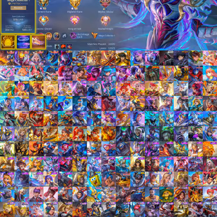 BIG DISCOUNT | MEGA -1 | 2 SKIN LEFT FOR WORLD CO-| LEGEND-4|EXQUISITE -25 ||GRAND-32 ||SKINS 579 | HEROS 131 |ALL MAX - Image 2