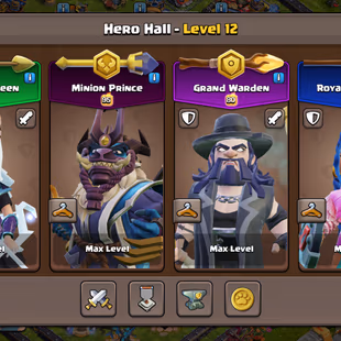 🔥MOST RAREST UNDERTAKER WARDEN SKIN🔥[TH18] DEFENCE MAX || 6 HERO MAX || 17K GEMS || SOLID EPIC EQUIPMENT || HIGH PROFI - Image 7