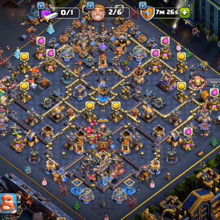 🔥6x HERO MAX!8x EPIC EQUIPMENT MAX🔥XP 242!TH 18 NEAR MAX!HERO-105-105-95-80-55-25!NEAR MAX TROOPS!CLOSE MAX DEFANCE - Image 1