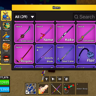 Lvl 2566 Blox Fruits Acc | 8 PERMS (Kitsune, Buddha, Magma, Light) | CDK, Hallow Scythe | Shark V3 | Godhuman - Image 2