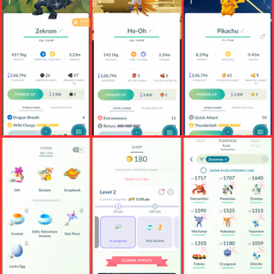 🎯RARE SHINY LEGENDARIES ACCT 👹- ZAPDOS MOLTES ZEKROM GROUDON TRADEABLE   LEVEL 45 | 59 LEGENDARY | 105 SHINY  DYNAMAX  - Image 5