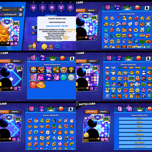 76k TROPHIES🌟GOLDEN MORTIS🌟24 BUFFIES | 58 MAX POWER BRAWLER | 101 BRAWLERS UNLOCK | 55 HYPERCHARGE | 363 SKINS - Image 3