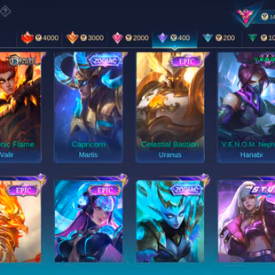 ML  297 maga close account legnd valir KOF 5 prime Beratix yuzong aspirant Guinevr 11 11 Haya LUCKYBOX 4 collector valir - Image 2