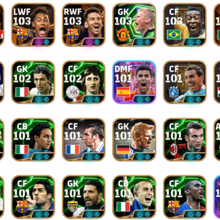 🔥3301 COLLECTIVE STRENGTH🔥 55 PAID BOOSTERS[] MESSI 108 CR7 107 ETO 106 RUMMI 105 BEST 109 PLATINI 105 SUAREZ 106 - Image 3