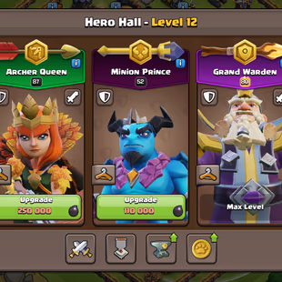 RARE OFFER [TH18] MAX DEFENCE || HERO 82-87-52-80-55 || 9 EPIC EQUIPMENT MAX || HIGH WALLS || 201 XP LEVEL || CHEAP - Image 6