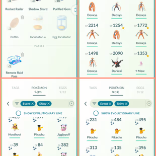 🎯LV 64 | 2021 YEAR | 7 DYNAMAX 👹| 83 HUNDO | 185 LEGENDARY | 312 SHINY | POKEMON STORAGE 1150-1250 | ITEM STORAGE 975  - Image 4