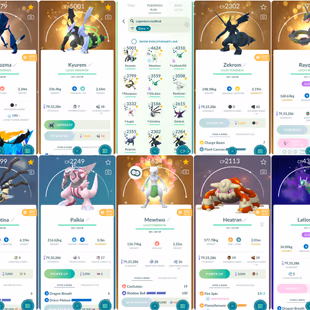  LEVEL 70 POKEMON GO ACCOUNT l 326 leg l 197 shiny l 24 shiny leg/myth l 16 Best Buddy l 2400 pokemon / 2300 Bag space - Image 4