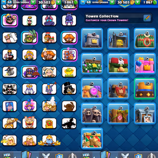 KT15 LVL 68 | 20 EVO | 7 MAX CARD | LVL 15 29 CARD | LVL 14 68 CARD | 109 EMOTE | 113 T.SKINS | 11085 TROPHIES - Image 5