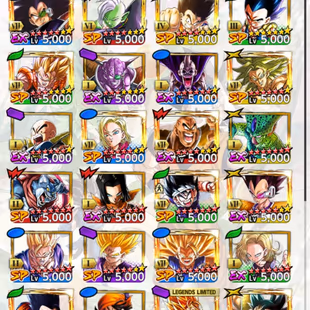 Dragon ball legends account 700m power, 63 lf and 9 ultras - Image 5