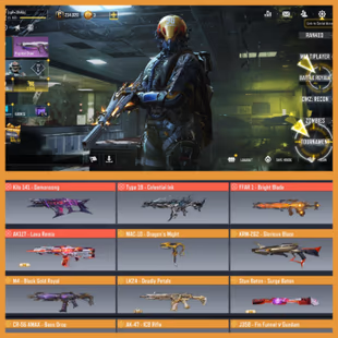 💥4x Mythic (Type 19 -FFAR 1  -Kilo 141  -AK117 ) | 12x Legendary (KRM)|⚡Full Ownership | Activision Login - Image 1
