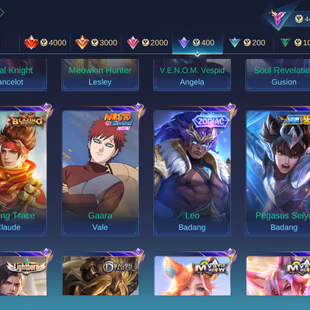 RARE ACC | ROGER METRO ZERO | CHOU SAINT SEIYA | STAR HAYABUSA | LOTS OF OTHER SKINS | FULL SAFE ACCOUNT  - Image 8