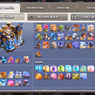 🔥[ TH-18 NEAR MAX ]🔥5 EPIC MAX: SB-AF-FB-RS-EB [MAX] | MT [23] | 5 HEROS MAX - WALLS MAX - PETS MAX || 2X PAID SCENERY - Image 3