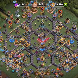 🔥[ 20584 GEMS]🔥TH 18 CLOSE TO MAX || BK 105 AQ 105 MP 95 GW 80 RC 55 DD 12 || BEST EPIC EQUIPMENT || NC FREE || BH MAX - Image 2