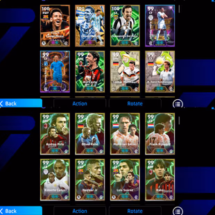 3265 Team-Messi 108-Gullit 106-Rume 105-Del piero 107-MBappe 106-Puyol 105 -Busquest 105-Pato 106-Pirlo 105-Suarez 106 - Image 4