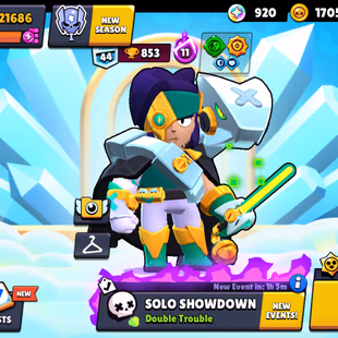 136 [10 MAX BRAWLS] [88 SKINS] [21692 TROPHIES] - Image 2