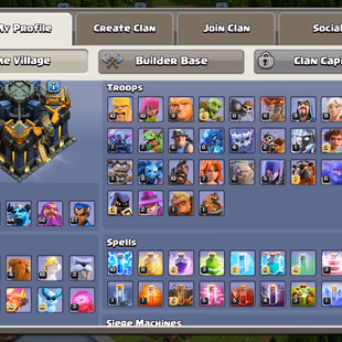 💫[ PREMIUM TH-17 ]💫SB-EB [26] | GG [20] | LVL 16 WALLS || HEROS: 64-78-44-52-27 || STRONG DEF - TROOPS || BEST DEAL - Image 3