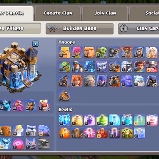 💫[ PREMIUM TH-18 ]💫6 EPIC MAX: SB-SN-AF-FB-EB-RS [MAX] || MOST WALLS MAX || HEROS: 84-87-54-70-45 || NICE DEF - TROOPS - Image 3