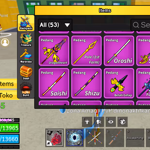 Blox Fruits Account | Lv.2680 | 11x PERMANENT Fruits (Dough, Venom, Spirit, Buddha, Portal) | Shark V4 | Sanguine Art |  - Image 5